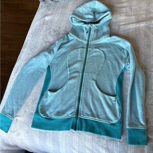 lululemon athletica Light Blue Hoodie